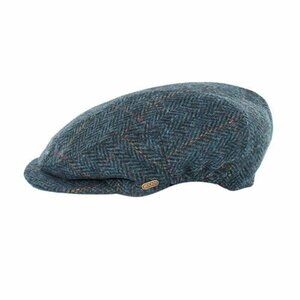 Mucros Weavers Irish Flat Cap XL Men's Kerry 100% Wool Tweed Hat Made in Ireland